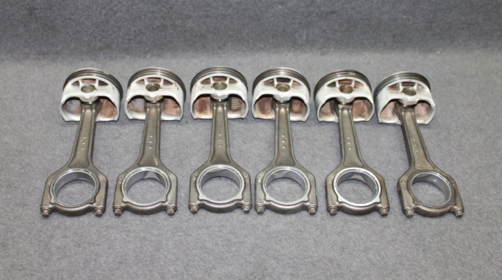 BMW E90 E60 F10 X3 E83 Z4 E85 2.3i 2.5i N52B25A pistone Biella - 7561844