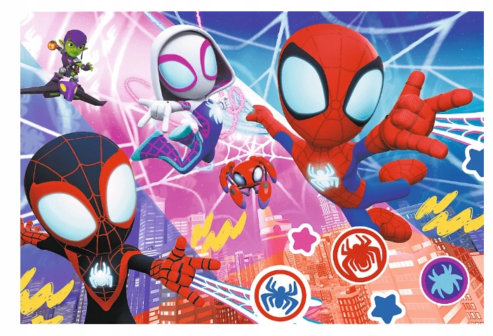 Пазли 60 елементів героїня пригода SPIDEY TREFL — фото 2