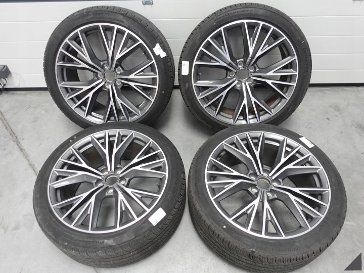 AUDI A7 S7 4G8 9JX20 ET37 CONTINENTAL 265/35 KOMPLET DISKY+GUMY ZIMA 8MM