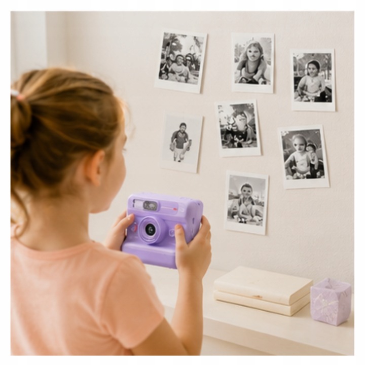 Aparat Fotograficzny Natychmiastowy Dziecięcy З Принтером Селфі Гри MP3 (виставковий) — фото 3