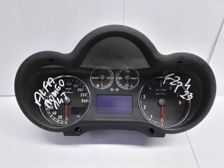 quadro strumenti TACHIMETRO contagiri OROLOGIO Alfa Romeo 147 156071234