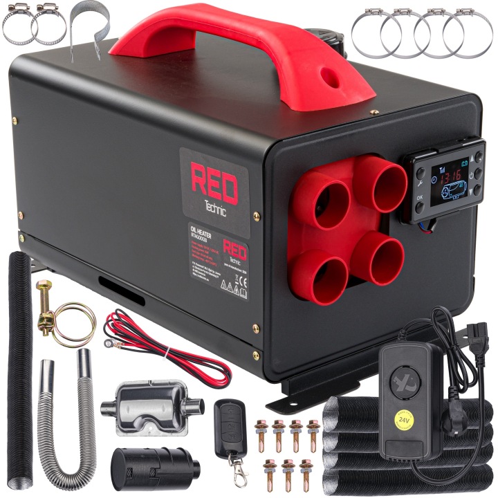 Benzínový Olejový Ohřívač Topení Nezávislé 12V 230V 8KW