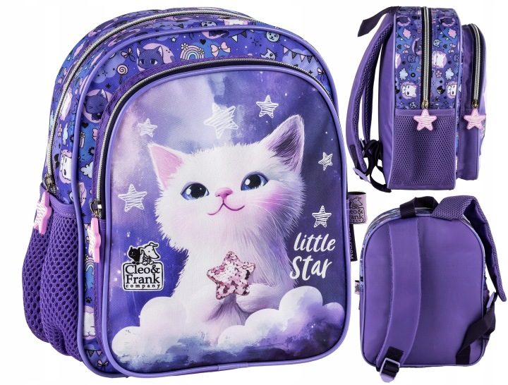 Рюкзак для дитсадка туристичний Котик LITTLE STAR З Котиком Дівчачий