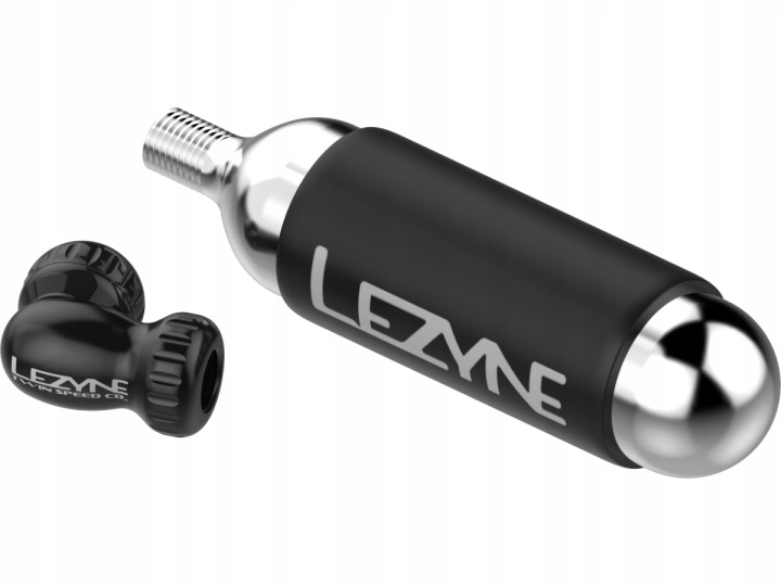Насос на патрони CO2 Lezyne TWIN SPEED DRIVE CO2 сріблястий — фото 4