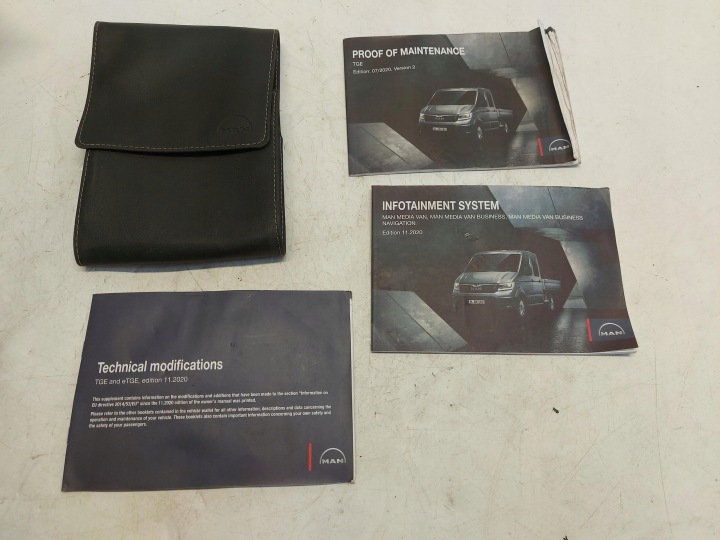 MAN TGE Crafter II Ksiazki serwisowe instrukcja obslugi