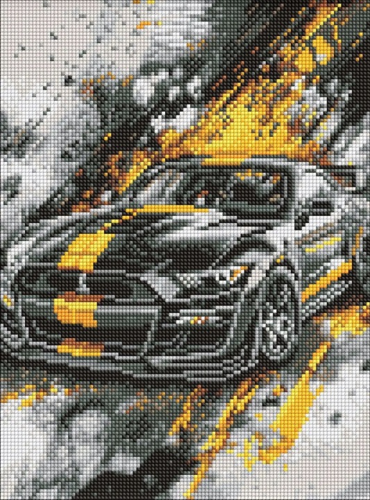 Алмазна мозаїка - Стиль спортивний 30x40 см