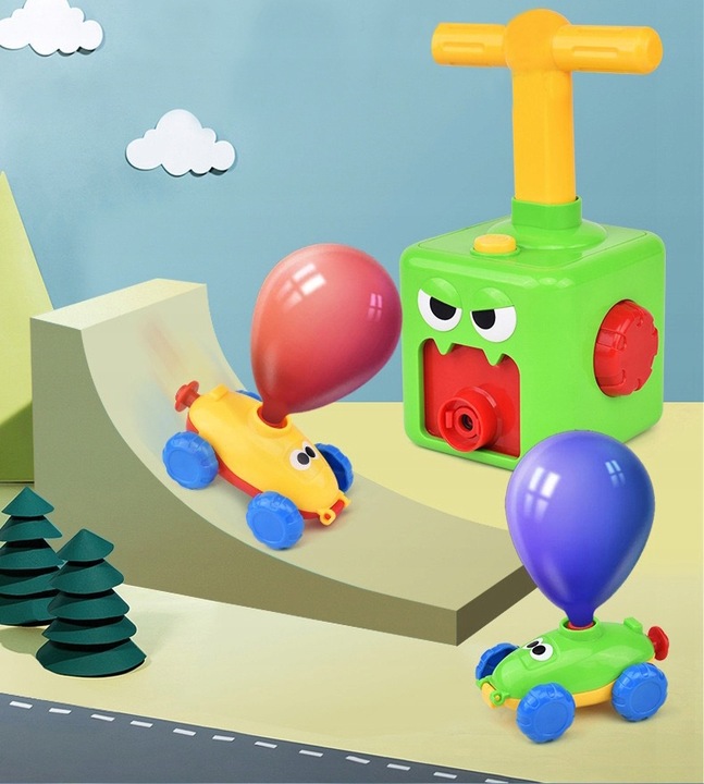 BALLOON LAUNCHER AERODYNAMIC SET VEHICLES BALLOONS Manufacturer code 8698