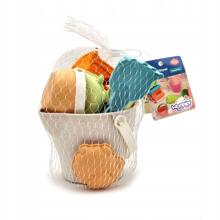 ZESTAW DO PIASKOWNICY AUTO WYWROTKA + WIADERKO FOREMKI DO PIASKU WOOPIE GRE Rodzaj zestaw