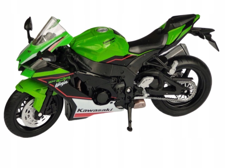 Kawasaki Ніндзя ZX-10R модель в масштабі 1:12 WELLY мотоцикл