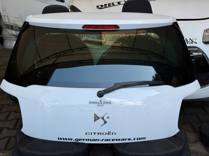 Citroen DS3 2012r Arrière Porte arrière coffre hayon Porte coffre hayon biala ladna Complète