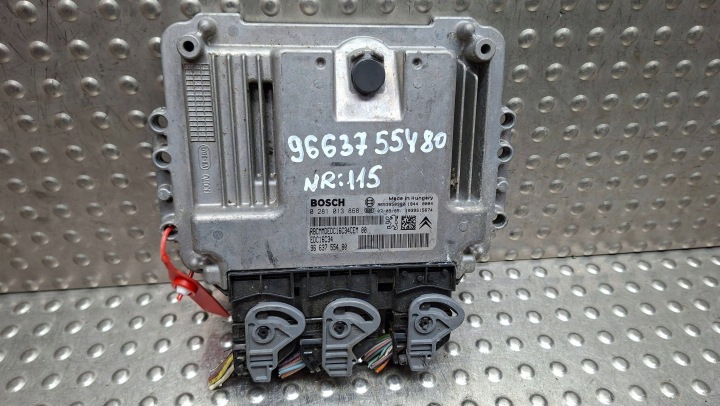 Bedienteil DES MOTORS 9653958980 9663755480 0281013868 Peugeot Citroen 1.6 HDI