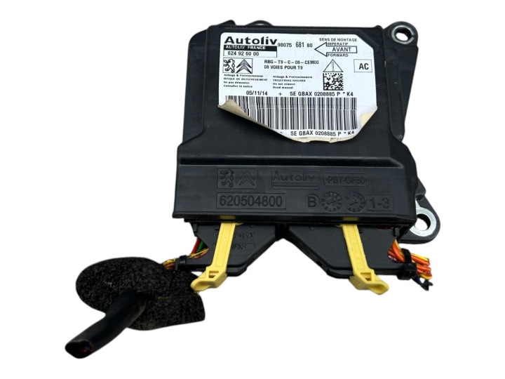 bedienteil modul SENSOR airbag PEUGEOT 308 II T9 13- 9807568180