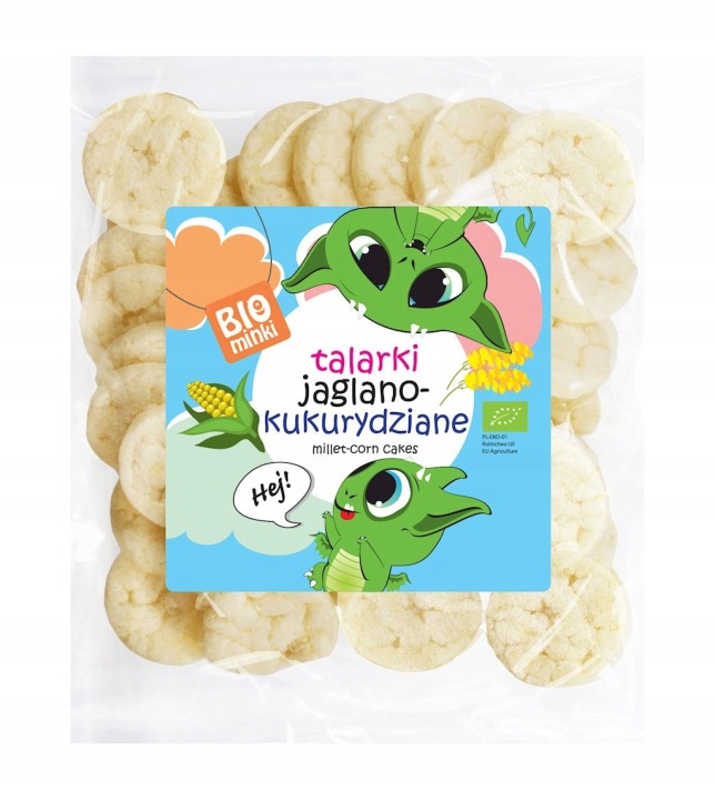 BIOMINKI кружечки пшоняно-кукурудзяні Біо 55 г