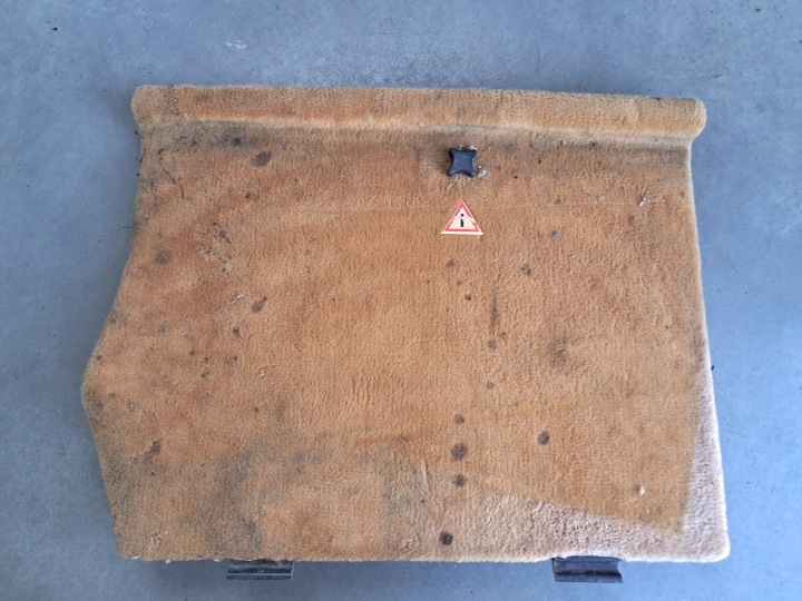cappelliera PORTELLONE COFANO POSTERIORE MERCEDES 107 SL SLC 1076930016