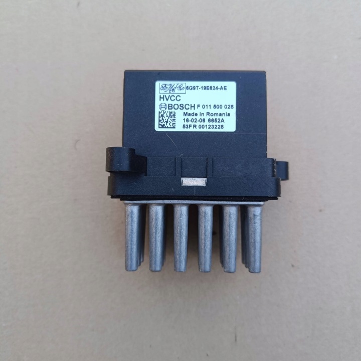 Ford Fiesta 2016 MK7 heater fan resistor resistor, rheostat, regulator 6G9T19E624AF