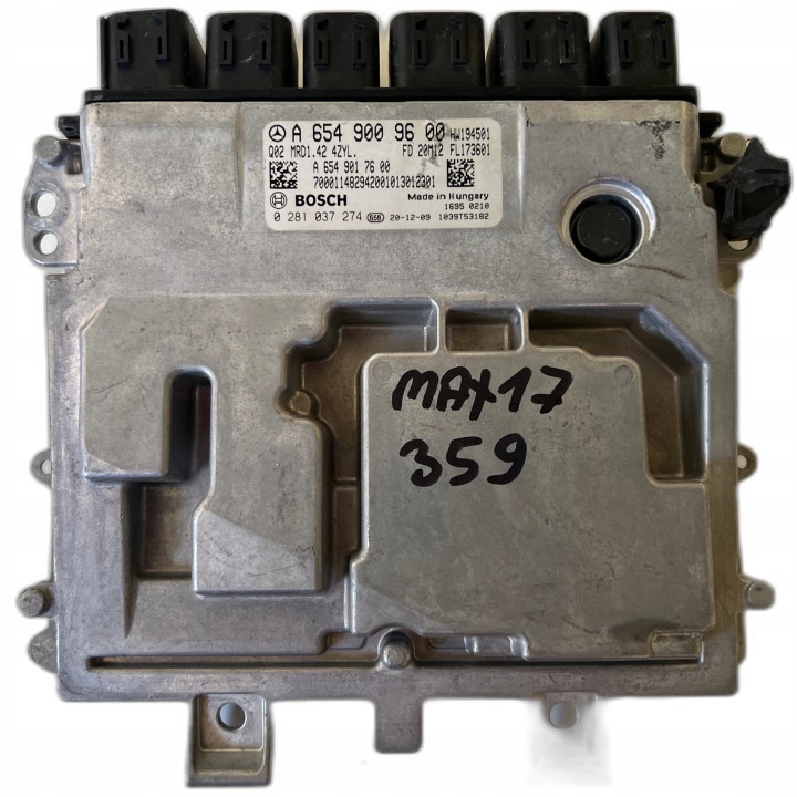 MERCEDES GLA KLASA 2.0 CDI A6549009600 A6549017600 0281037274 computer ECU