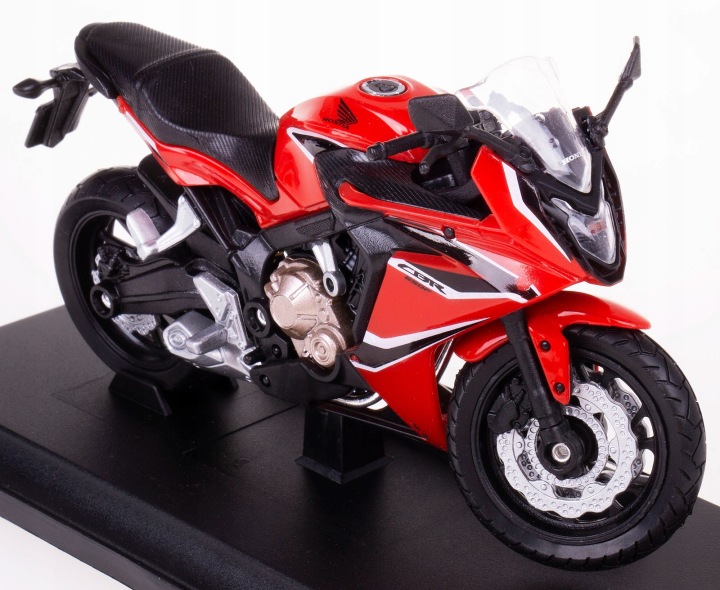 HONDA CBR650F мотоцикл модель метал/PLAS WELLY 1:18 — фото 3