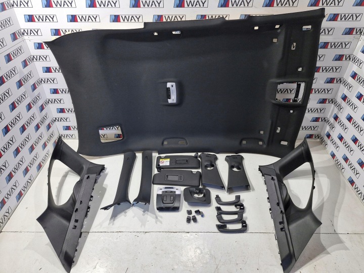 9127700 BMW X1 F48 roof upholstery m-packet black original KOMPLET