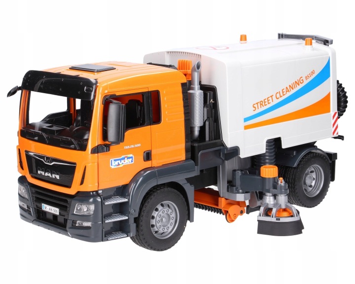 BRUDER Підмітальна машина вулиць MAN TGS LKW 03780 — фото 6