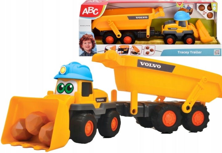 Трактор Dickie Toys ABC Volvo Tracy 65 см — фото 2