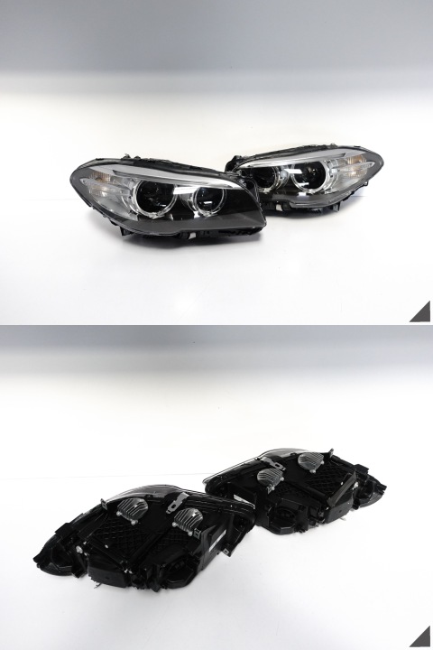 BMW 5 F10 F11 LCI-LOOK XENON+LED EAGLE EYES FEUX PHARE GAUCHE+DROIT TAIWAN NIEORYG