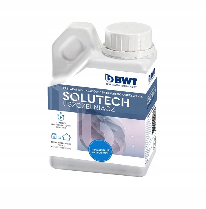 SoluTECH Těsnicí hmota 500 ml – přípravek na utěsnění mikroúniků v instalaci