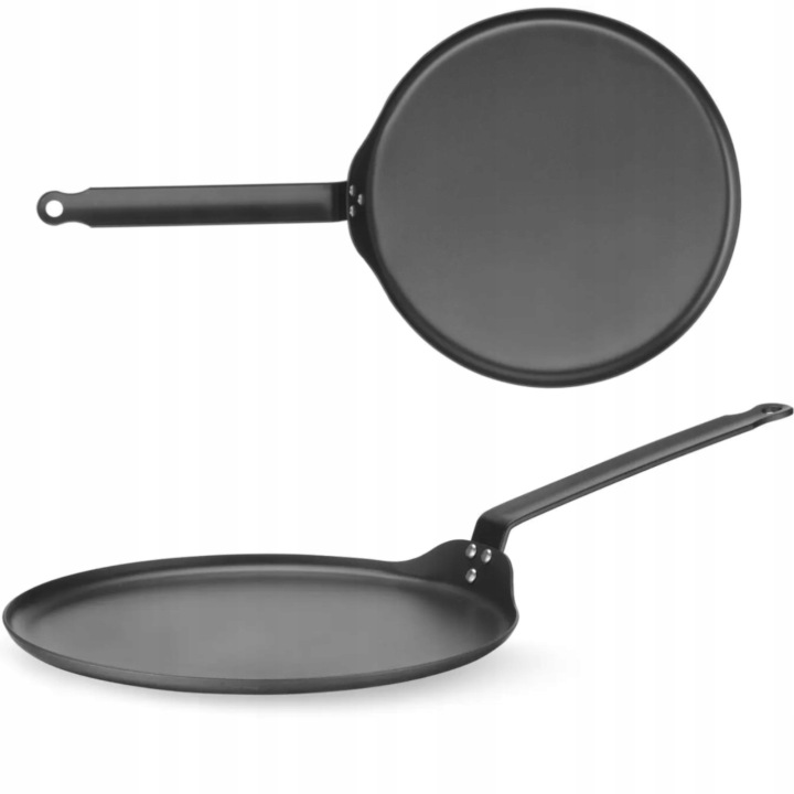 Pánev na palačinky z uhlíkové oceli, průměr 282 mm