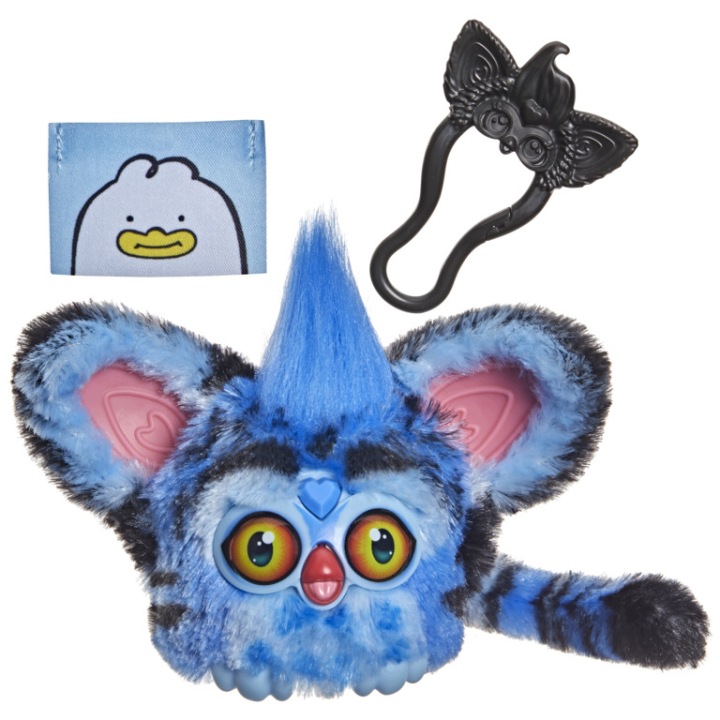Furby Furblets Інтерактивна м'яка іграшка Derpy Tiger K-Pop Warriors Hasbro — фото 2