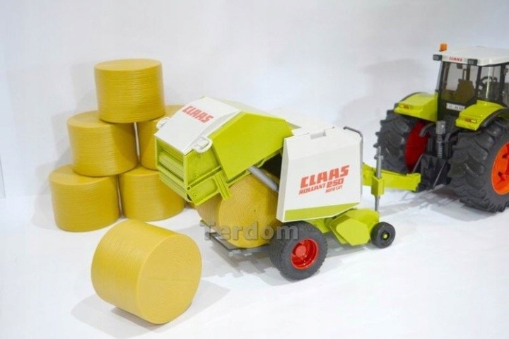 BRUDER 02121 прес рулонна CLAAS ROLLANT 250 ROTO CUT — фото 12