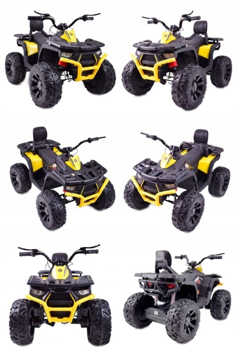 Мега QUAD топ SPEED 4x45 Вт, супер сила, газ у манетці, гальма, пульт/JC-333 — фото 8