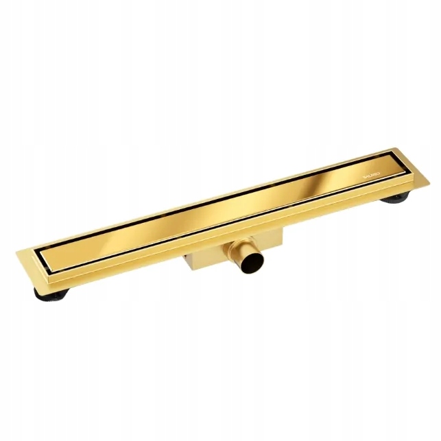 Odtok Balneo Duplex Next Mirror Gold 60 cm, zlatá nerezová ocel