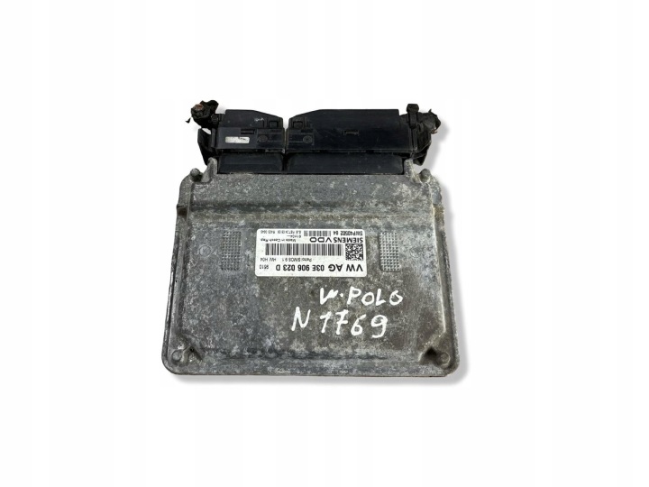 Bedienteil DES MOTORS Volkswagen Polo 4 facelift 2006 03E906023D