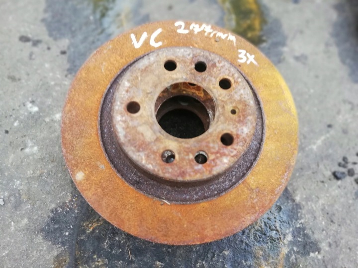 kotuče brzdové zadok OPEL VECTRA C 277MM