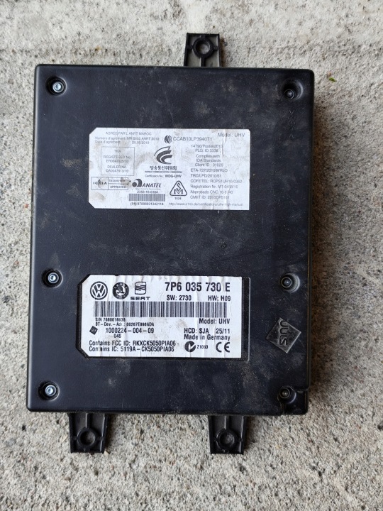 VW PASSAT VW T5 SEAT modulo Centralina BLUETOOTH 7P6035730E