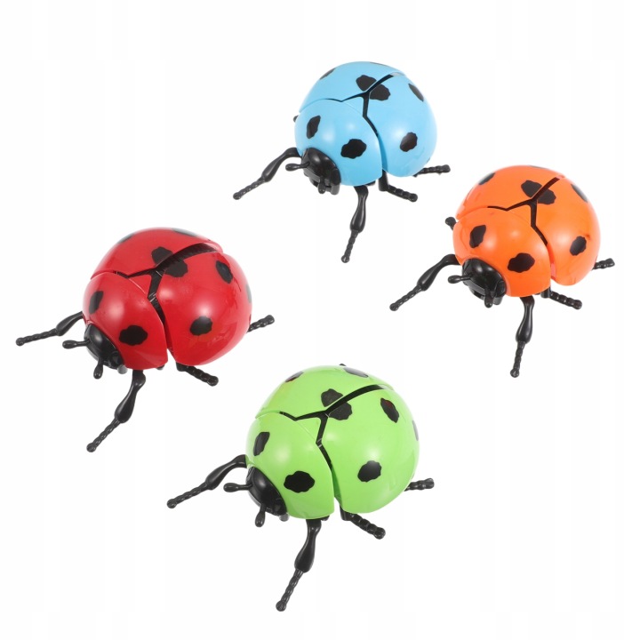 4 шт. Пластиковий Wind Up Beetle Toys для Imaginative Kids Play — фото 7