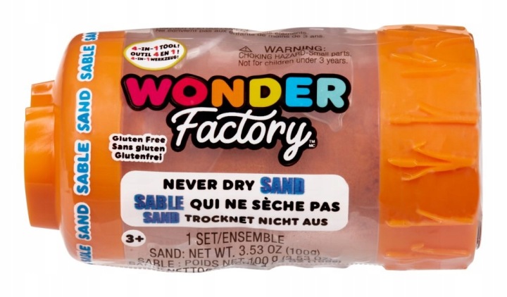 Wonder factory never dry sand singles - помаранчевий — фото 8