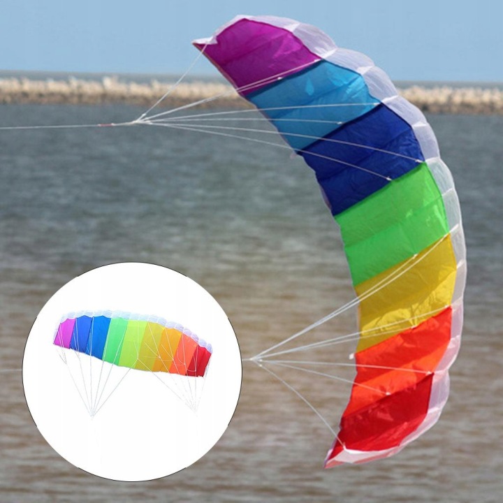 1.4 м/2 м/2.7 м Сила , Портативний Outdoor Summer Beach Fun Toys Парафойл 2 м — фото 3