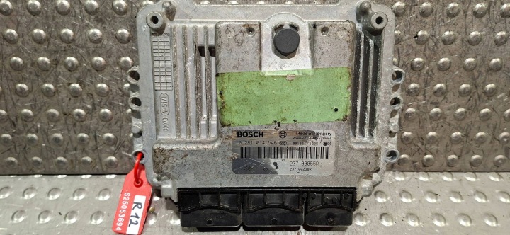 computer 0281014546 237100055R 237100238R RENAULT MEGANE III 1.9 DCI