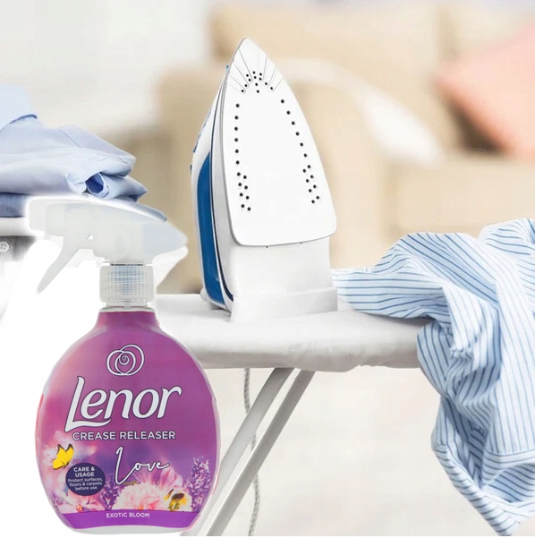 Праска в Спреї Видалення Складок Lenor Залом RELEASER Спрей 2x500 мл — фото 7