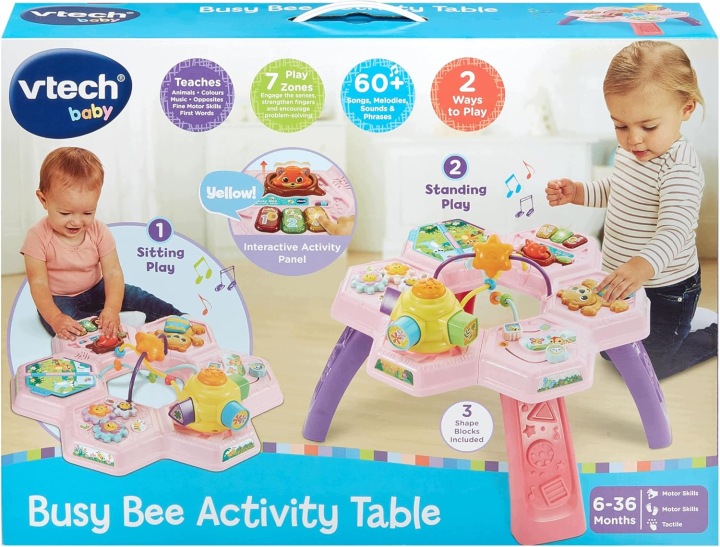 VTECH BABY Столик Активності Працьовита Бджілка Іграшка навчальна — фото 2