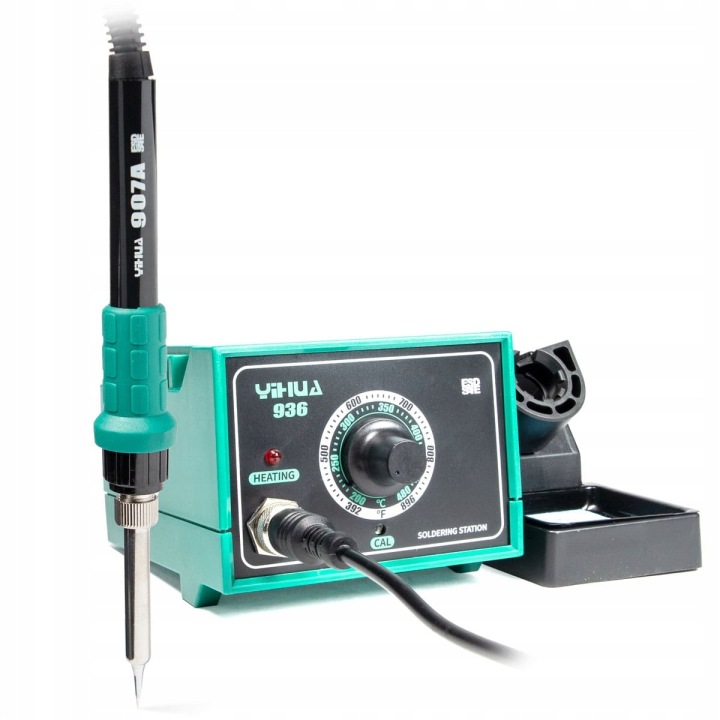 Pájecí Stanice Yihua 936 40W Indikátor Nahřátí Kalibrace Esd Safe