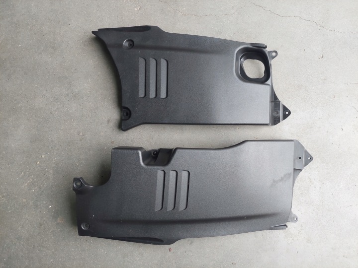 motor cover supports of a fender front left right LEXUS GS 450 III GS450 H