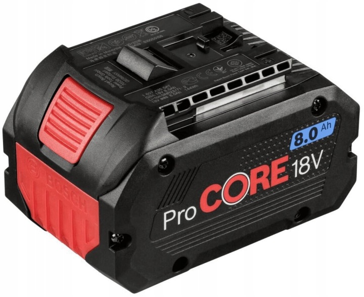 Výkonný Akumulátor Pro Elektronářadí Gba Procore 18V 8AH 1600A016GK Bosch