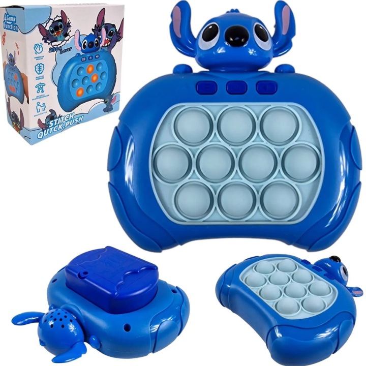 Гра POP IT електронна сенсорний антистрес на спритність STITCH — фото 11
