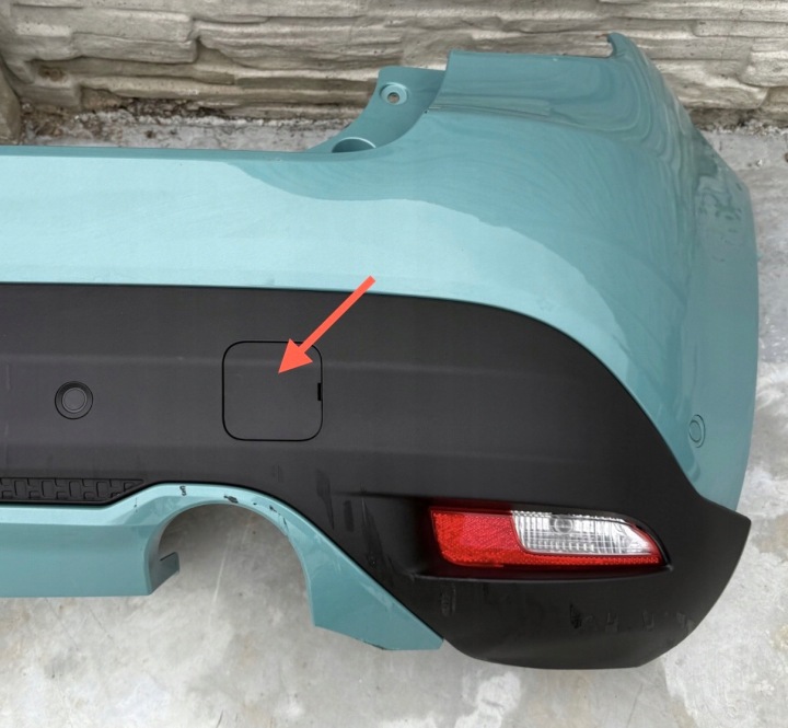 FIAT 600 2023-> záslepka nárazníku záď 735763131