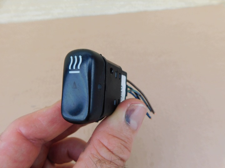 Bouton de chauffage Vitres Mercedes Sprinter CDI Interrupteur Prise OEM