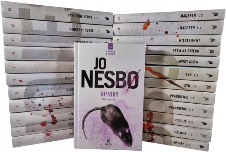 Zdjęcie egzemplarza: Jo Nesbo - Kolekcja Kryminały z Klasą / zestaw 24 książek