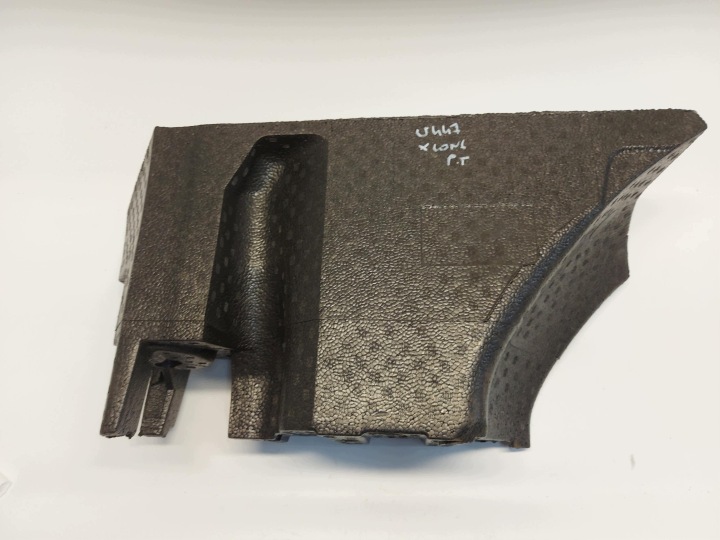 Mercedes w447 Vito V220d polystirene boot floor well left rear part a6396920156