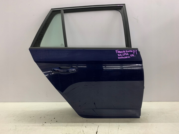 Portière Droite Arrière Droit Arrière SKODA FABIA III KOMBI des roues. LF5A 14-18 LAK ORG