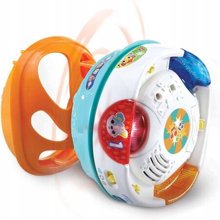 Куля ROLLER барабанчик 3 в 1 музична розвивальна інтерактивна VTech 61721 — фото 2